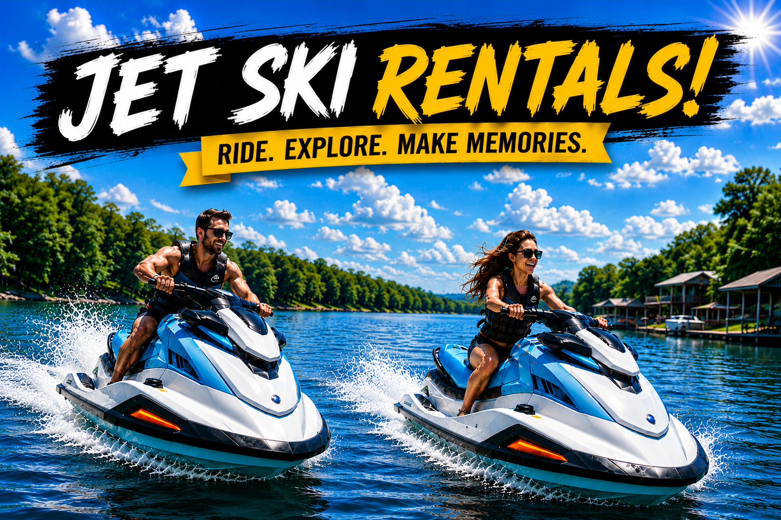 Jet Ski Rentals at Timberlake Marinas